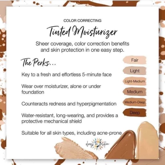 MAKESENSE® COLOR CORRECTING TINTED MOISTURIZER (CCTM), SHADE: FAIR - Picture 8 of 8